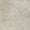 Light stone beige SPC tile-effect flooring with textured concrete-style pattern
