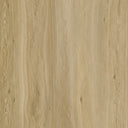 Light oak woodgrain SPC click vinyl flooring close-up with plank seams
