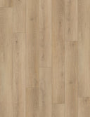 Light tan Desert Oak wood flooring planks close-up, straight grain and seams