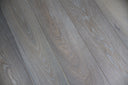Smoked white oiled engineered wood flooring boards, tight plank layout