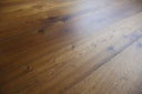 Smoked brushed oiled engineered wood flooring planks in varied tones, clear wood grain