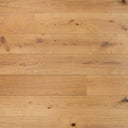 Engineered wood flooring boards with warm rustic tone and brushed oiled texture close-up