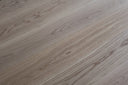 Engineered wood flooring plank with fine linear grain and minimal knots