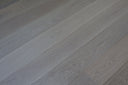 Engineered wood flooring planks, cool gray with smooth linear wood grain