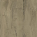 Close-up of light gray wood-look flooring with plank grain lines