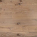 Distressed engineered wood flooring planks, light wood grain and knots