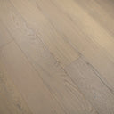 White oak SPC click vinyl floor planks showing wood grain detail and plank joints
