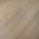 Light oak SPC click vinyl floor planks with brushed texture and visible seams