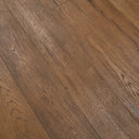 Engineered wood flooring in golden light brown, natural woodgrain detail on planks
