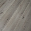Titan Silver Grey SPC vinyl plank flooring, knotty light grey woodgrain pattern
